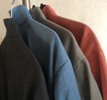 Load image into Gallery viewer, Loose linen women’s Button Shirt; comes in black, blue, gray & brick