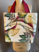 Load image into Gallery viewer, Tote bag from vintage drapes
