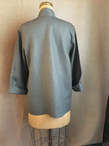 Chinese Mandarin Linen Blouse